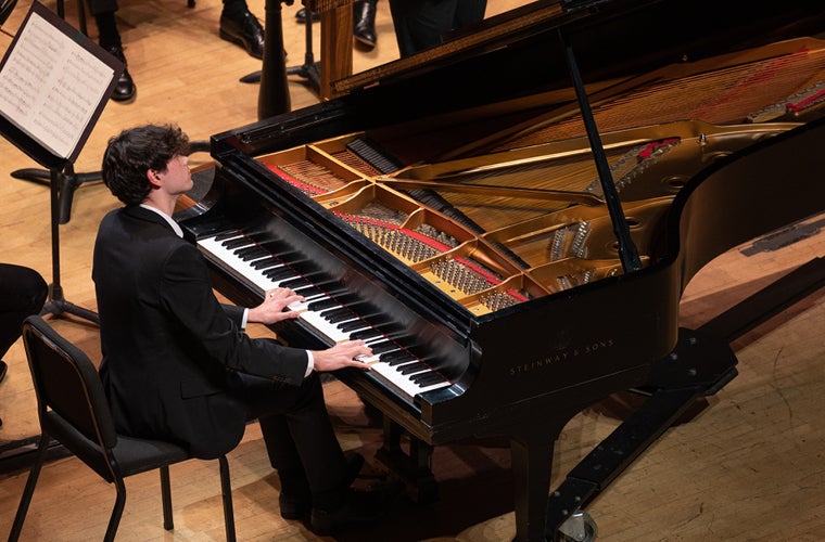 Sibelius + Prokofiev event promo