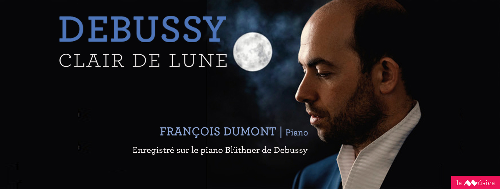 Banner homepage — promo Debussy Clair de Lune