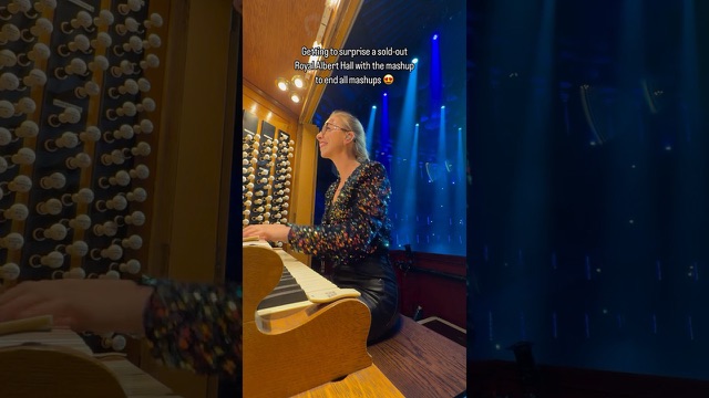 This made me feel like a rockstar 😍 #organ #organtok #bach 